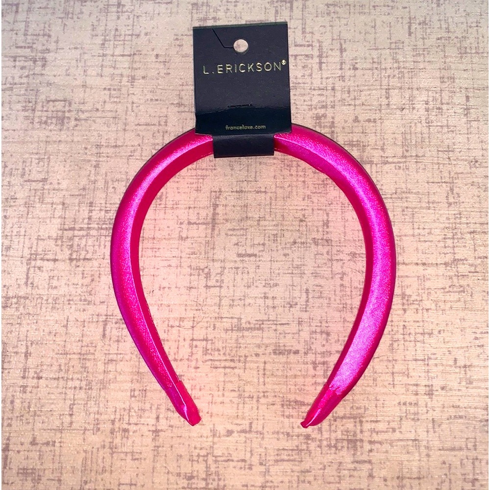 L. Erickson Silk Charmeuse Island Pink, Barbie Pink Core